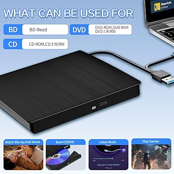 Amazon.co.jp: 外付けブルーレイドライブ - USB 3.0 & Type-C CD